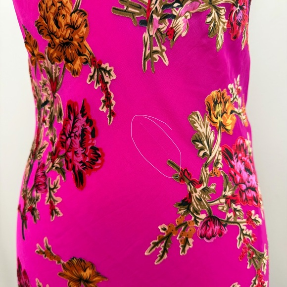NWT Rat & Boa Kiki Silk Midi Dress Floral Pink Size S - Picture 7 of 12